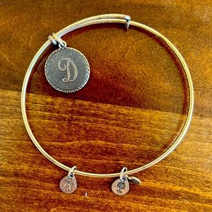 Alex and Ani ‘D’ Initial Charm Bracelet
